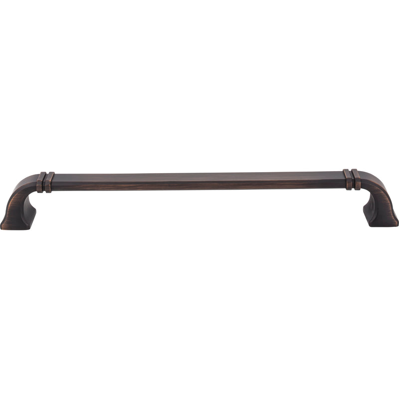 12" Center-to-Center Brushed Oil Rubbed Bronze Ella Appliance Handle