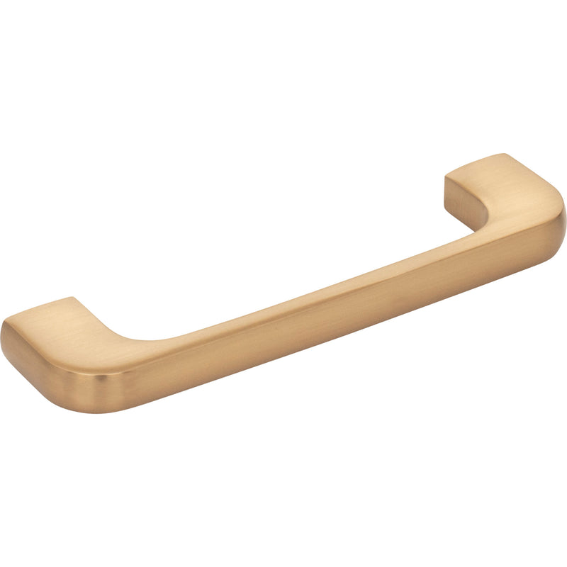 96 mm Center-to-Center Satin Bronze Alvar Cabinet Pull