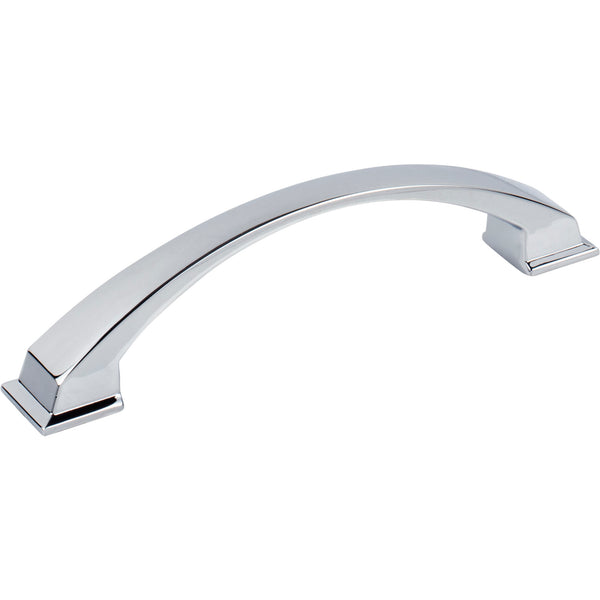 128 mm Center-to-Center Polished Chrome Arched Roman Cabinet Pull