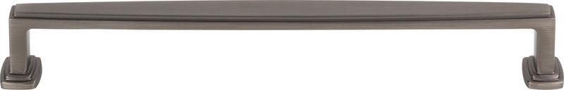 192 mm Center-to-Center Brushed Pewter Richard Cabinet Pull