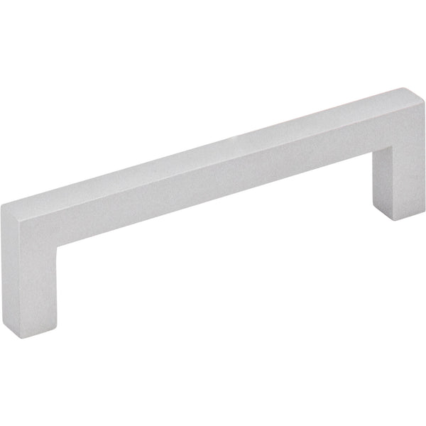 96 mm Center-to-Center Matte Silver Square Stanton Cabinet Bar Pull