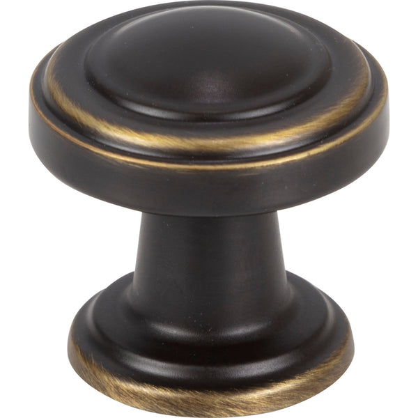 Bronte Knob 1 1/8 Inch Cafe Bronze