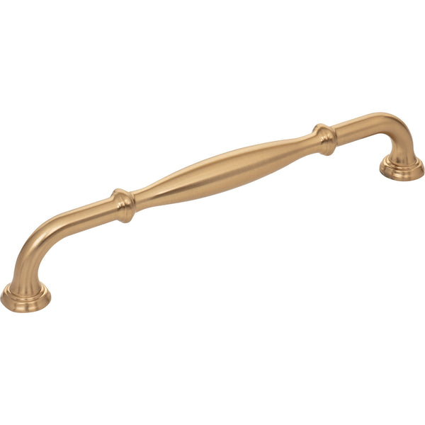 192 mm Center-to-Center Satin Bronze Tiffany Cabinet Pull