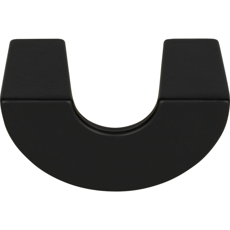 Roundabout Knob 1 1/4 Inch (c-c) Matte Black