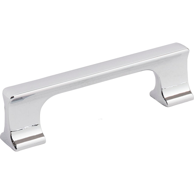 96 mm Center-to-Center Polished Chrome Sullivan Cabinet Pull