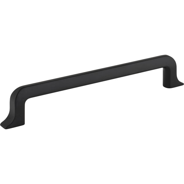 160 mm Center-to-Center Matte Black Callie Cabinet Pull