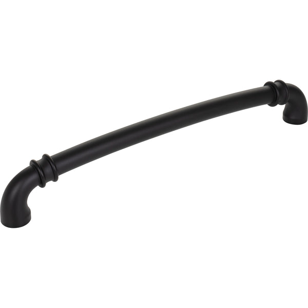 18" Center-to-Center Matte Black Marie Appliance Handle