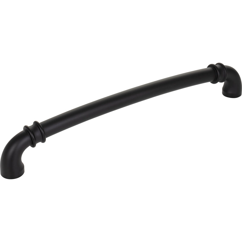 12" Center-to-Center Matte Black Marie Appliance Handle