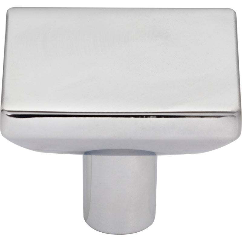 1-5/8" Overall Length Polished Chrome Walker 1 Square Knob