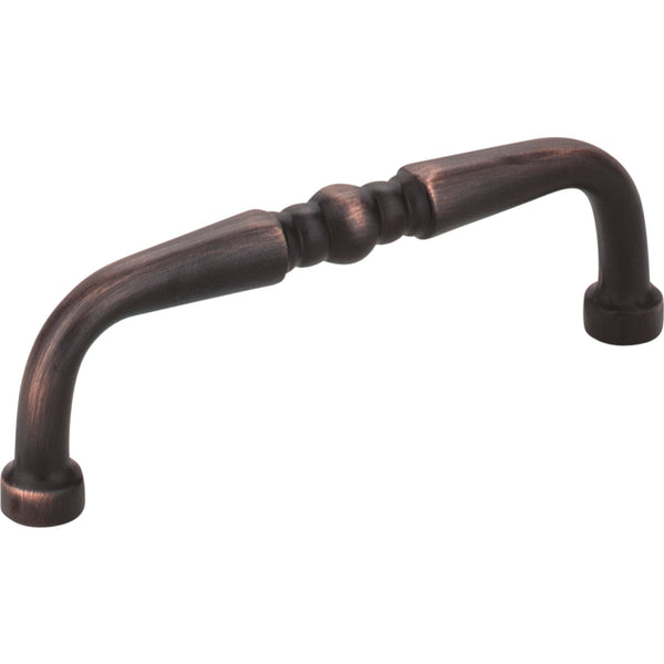 3" Center-to-Center Brushed Oil Rubbed Bronze Madison Cabinet Pull