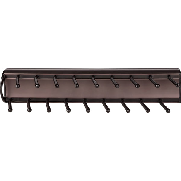 Dark Bronze 14" Tie Rack