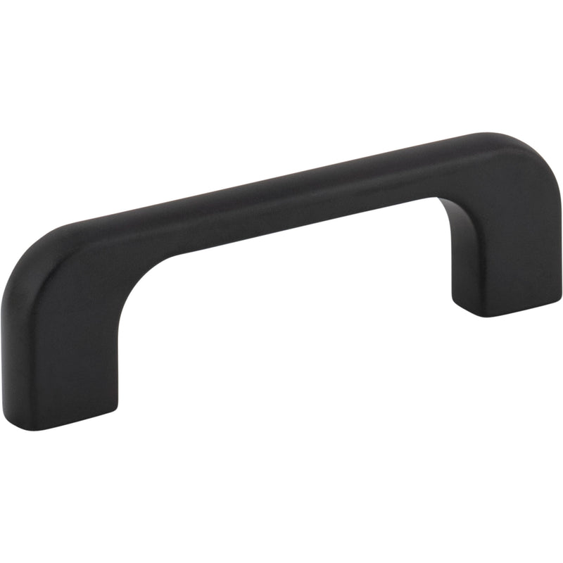 3" Center-to-Center Matte Black Alvar Cabinet Pull