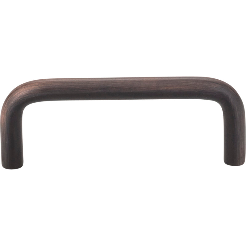 3" Center-to-Center Brushed Oil Rubbed Bronze Torino Cabinet Wire Pull