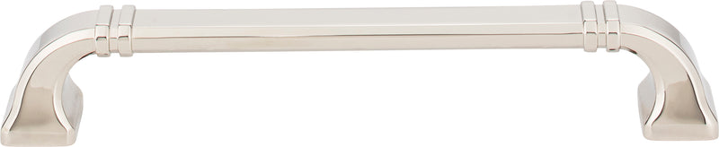 160 mm Center-to-Center Polished Nickel Ella Cabinet Pull