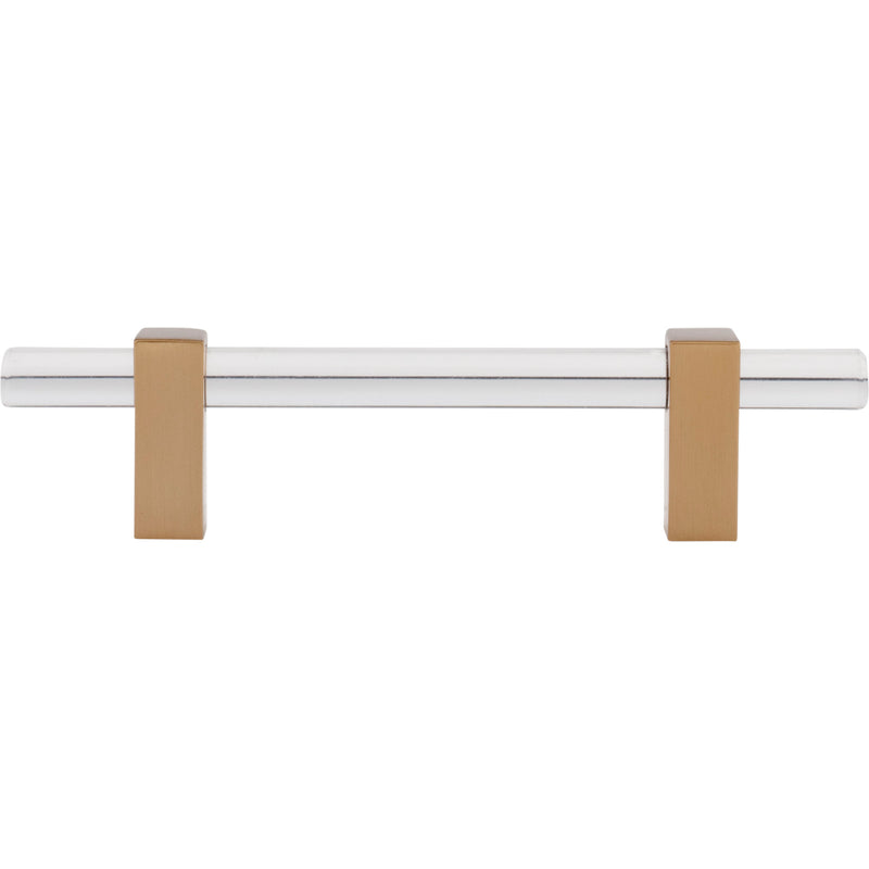 96 mm Center-to-Center Satin Bronze Spencer Cabinet Bar Pull