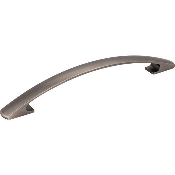 160 mm Center-to-Center Brushed Pewter Arched Strickland Cabinet Pull