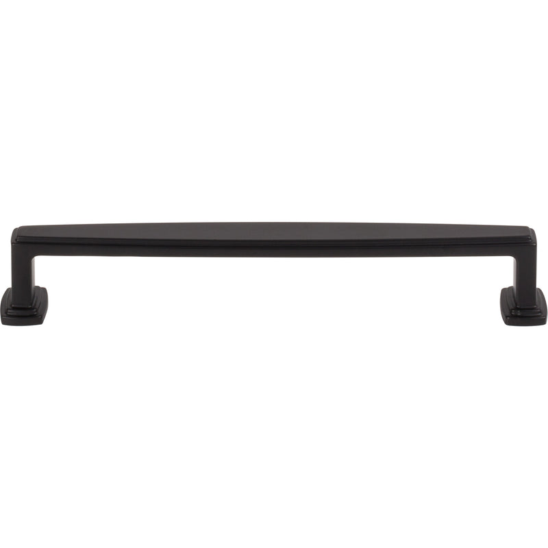 160 mm Center-to-Center Matte Black Richard Cabinet Pull