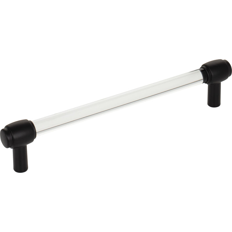 160 mm Center-to-Center Matte Black Carmen Cabinet Bar Pull