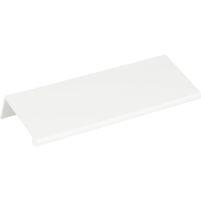 Tab Edge Pull 4 5/16 Inch (c-c) High White Gloss