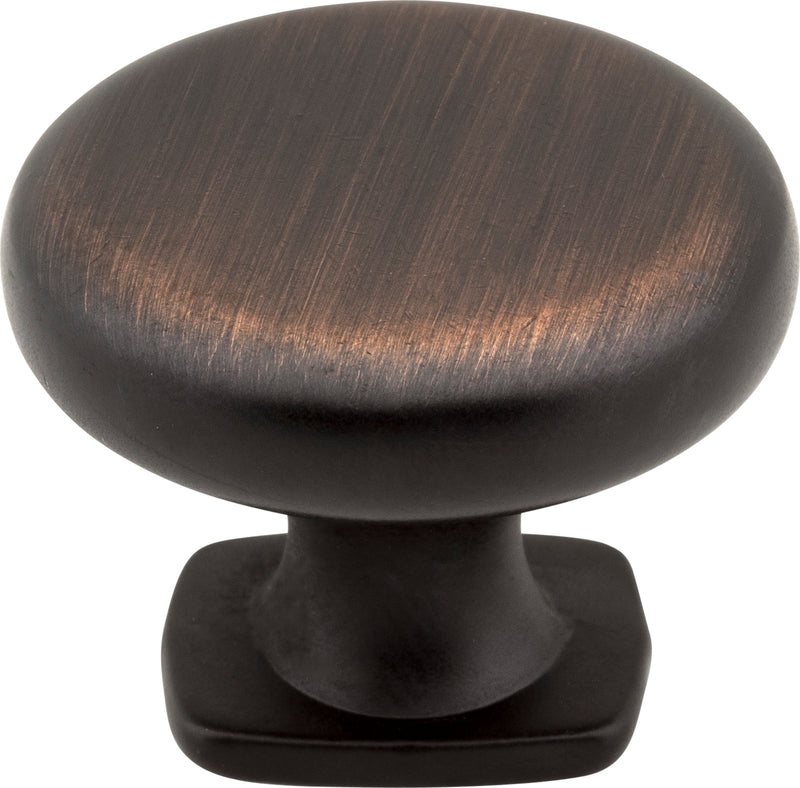 1-3/8" Diameter Brushed Oil Rubbed Bronze Belcastel 1 Cabinet Knob