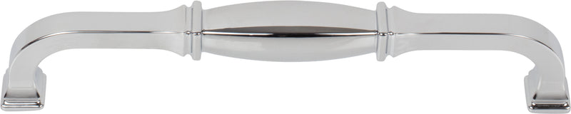 160 mm Center-to-Center Polished Chrome Audrey Cabinet Pull