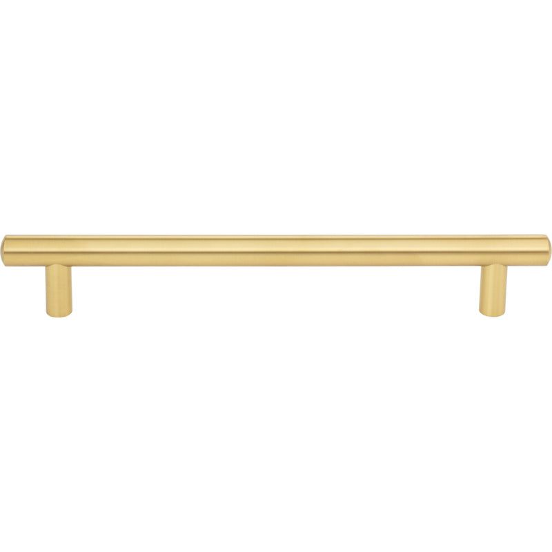 192 mm Center-to-Center Brushed Gold Key West Cabinet Bar Pull