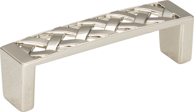 Lattice Pull 3 Inch (c-c) Brushed Nickel