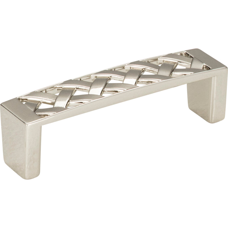 Lattice Pull 3 Inch (c-c) Brushed Nickel