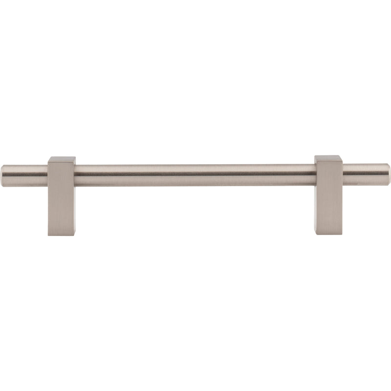 128 mm Center-to-Center Satin Nickel Larkin Cabinet Bar Pull