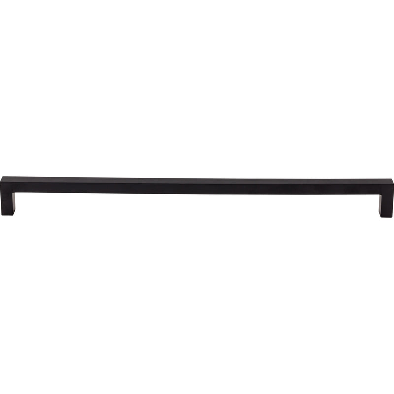 Square Bar Pull 17 5/8 Inch (c-c) Flat Black