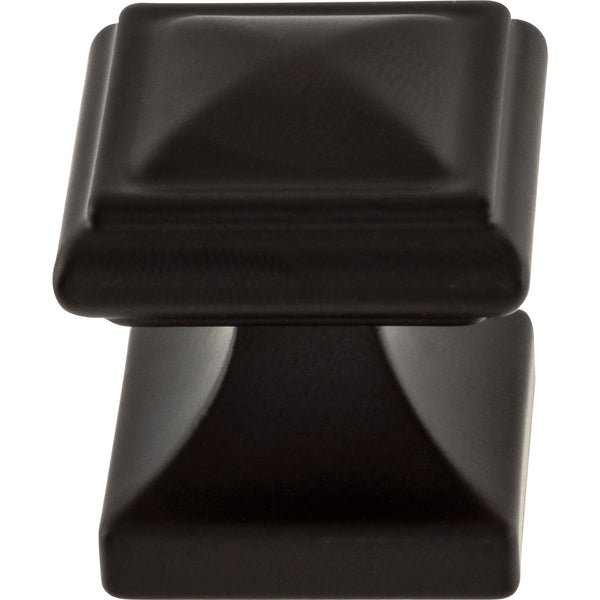 Wadsworth Knob 1 1/4 Inch Matte Black