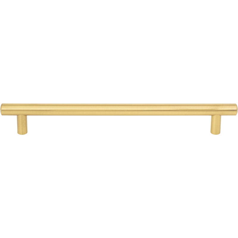 224 mm Center-to-Center Brushed Gold Key West Cabinet Bar Pull