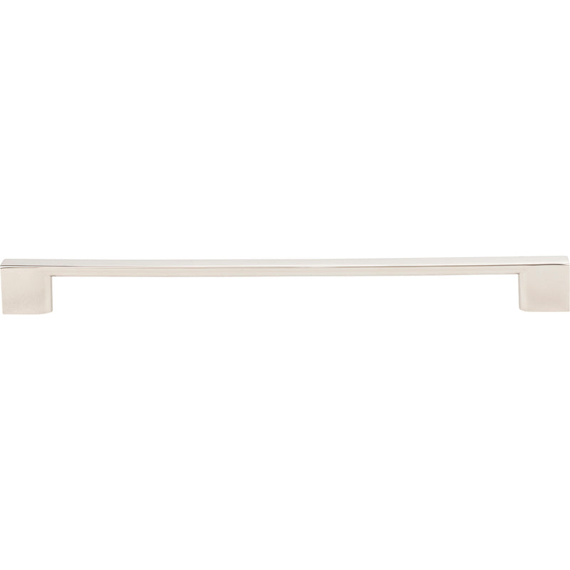 256 mm Center-to-Center Polished Nickel Square Sutton Cabinet Bar Pull