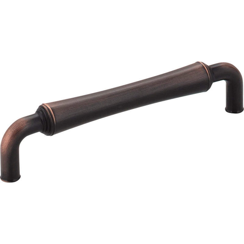 128 mm Center-to-Center Brushed Oil Rubbed Bronze Barrel Bremen 2 Cabinet Pull