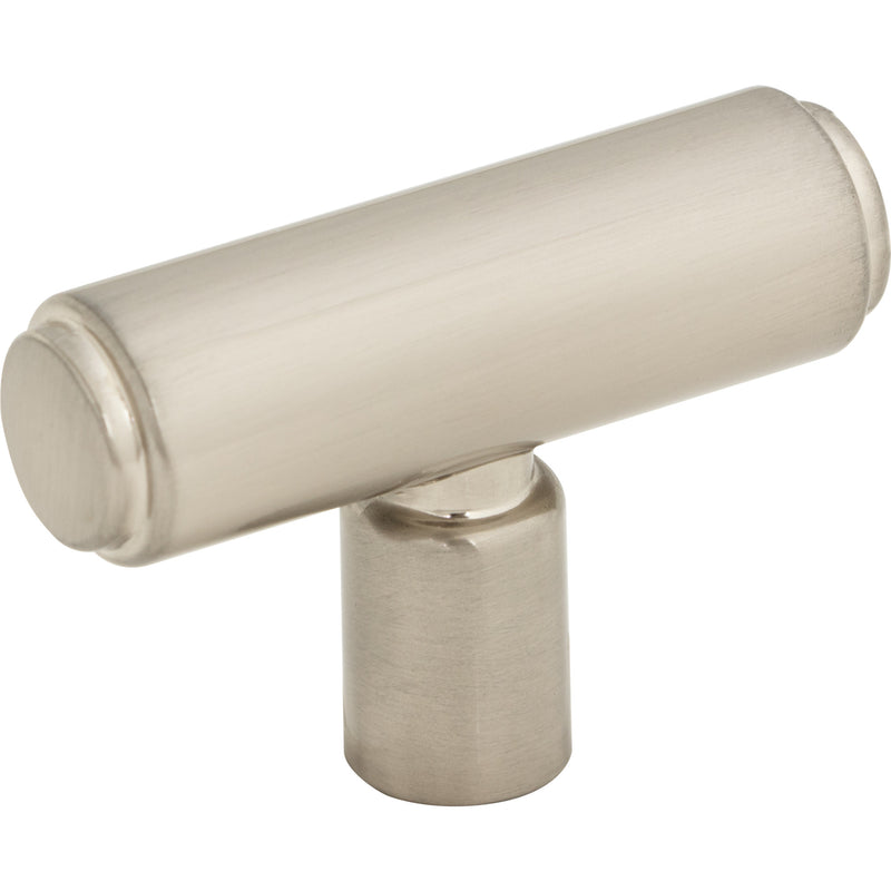 Clarence T-Knob 2 Inch Brushed Satin Nickel