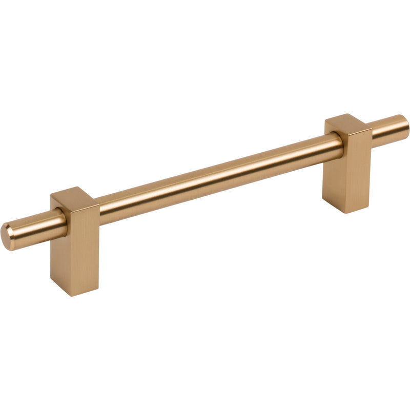 128 mm Center-to-Center Satin Bronze Larkin Cabinet Bar Pull