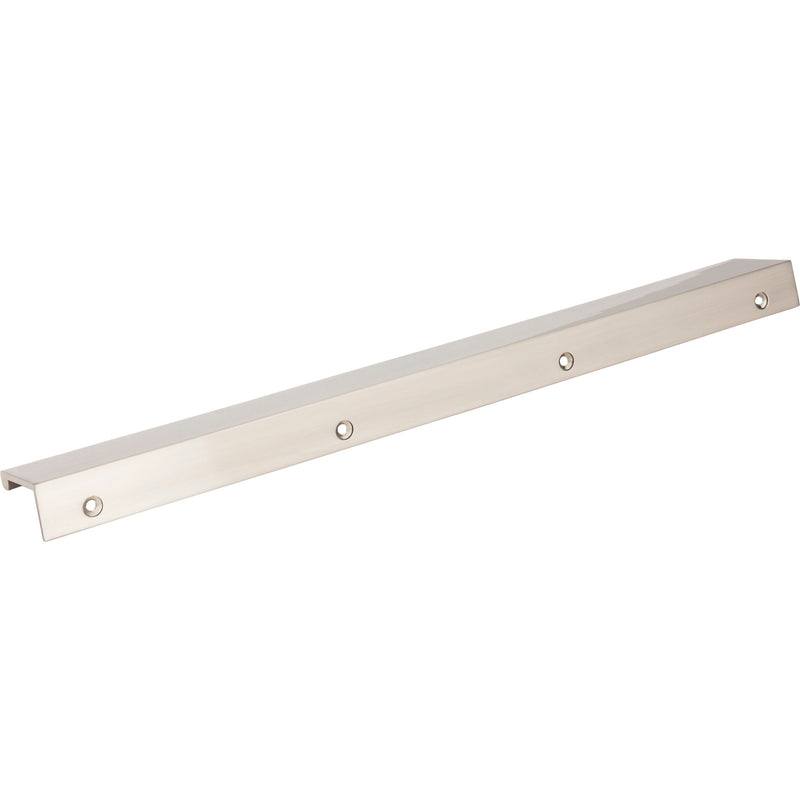 12" Overall Length Satin Nickel Edgefield Cabinet Tab Pull