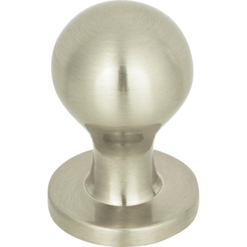 Nipple Knob 3/4 Inch Brushed Nickel