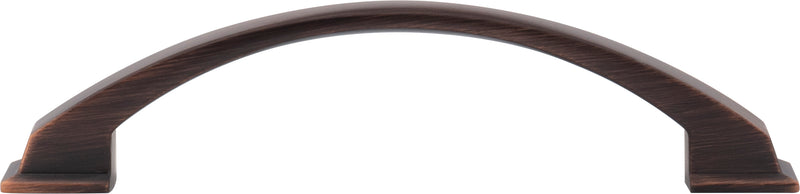 128 mm Center-to-Center Brushed Oil Rubbed Bronze Arched Roman Cabinet Pull