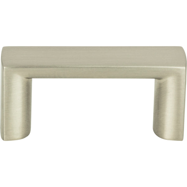 Tableau Squared Pull 1 7/16 Inch (c-c) Brushed Nickel