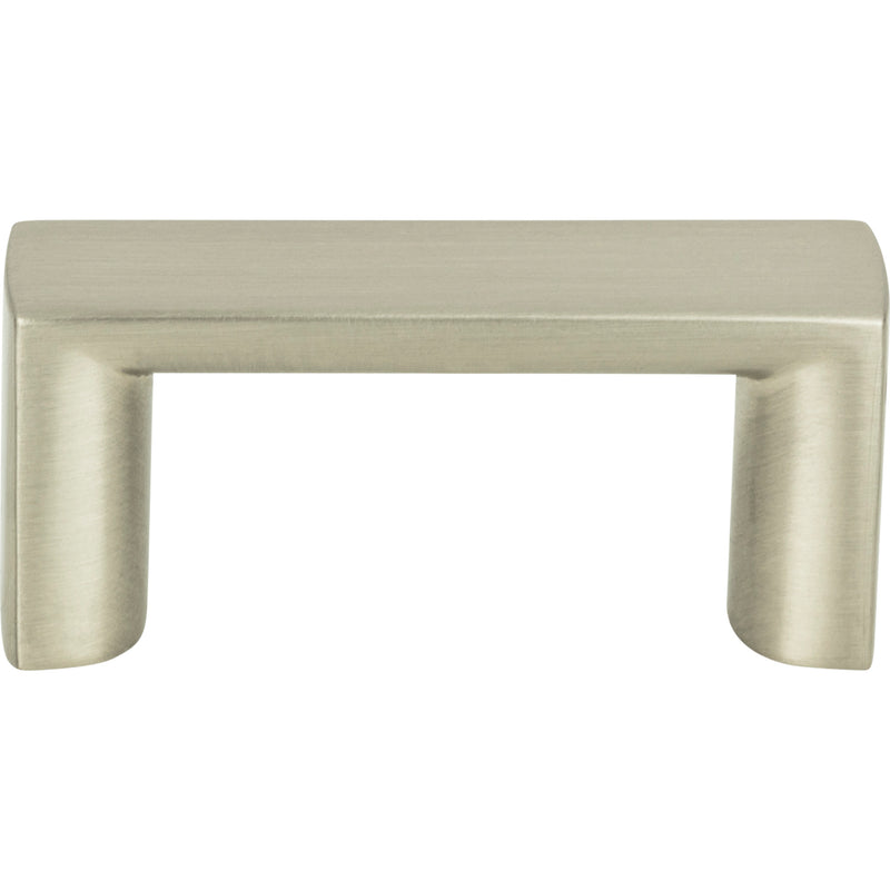 Tableau Squared Pull 1 7/16 Inch (c-c) Brushed Nickel