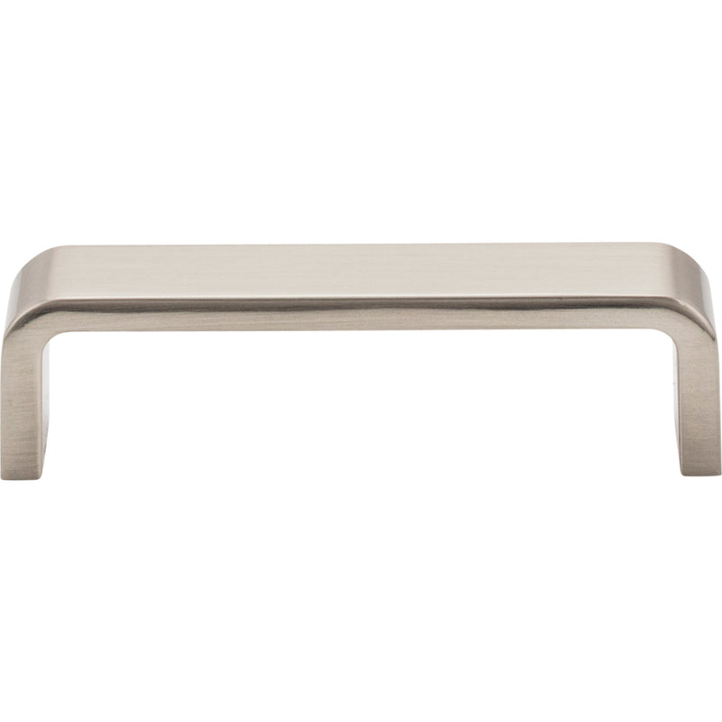 96 mm Center-to-Center Satin Nickel Square Asher Cabinet Pull