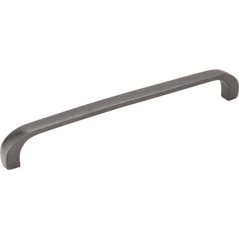 160 mm Center-to-Center Gun Metal Square Slade Cabinet Pull