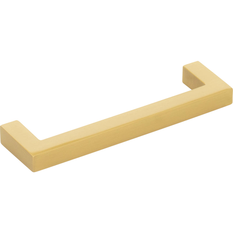 96 mm Center-to-Center Brushed Gold Square Stanton Cabinet Bar Pull