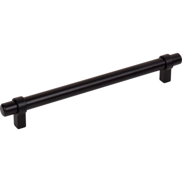 192 mm Center-to-Center Matte Black Key Grande Cabinet Bar Pull