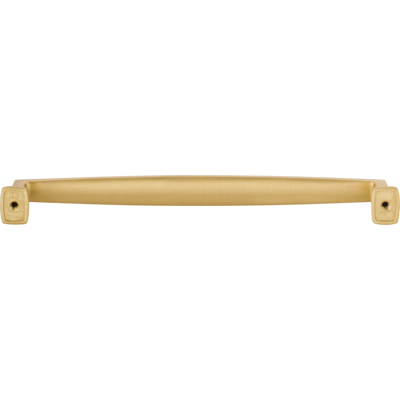 192 mm Center-to-Center Brushed Gold Richard Cabinet Pull