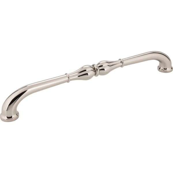 12" Center-to-Center Polished Nickel Bella Appliance Handle