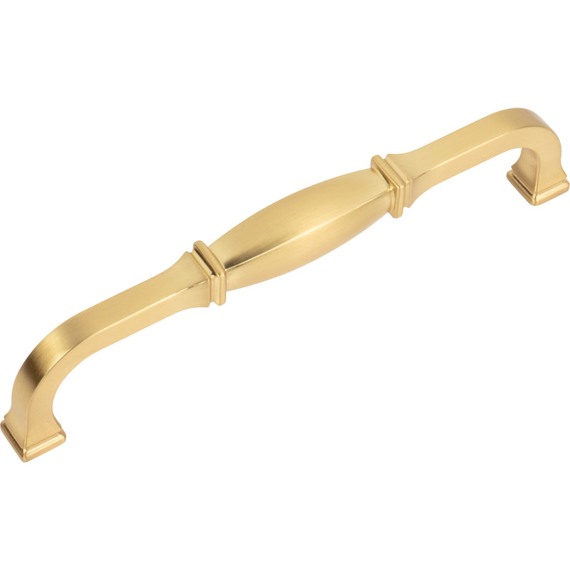 160 mm Center-to-Center Brushed Gold Audrey Cabinet Pull