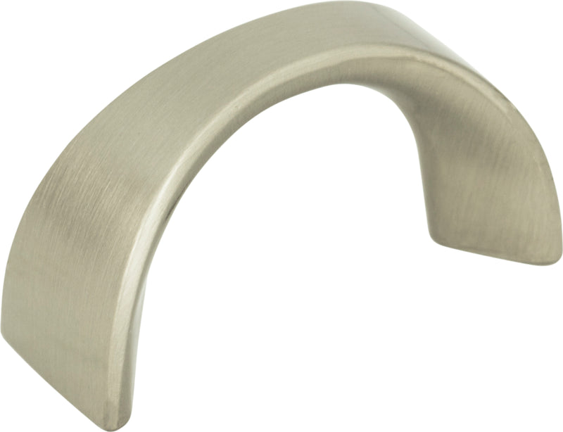 Sleek Knob 1 1/4 Inch (c-c) Brushed Nickel