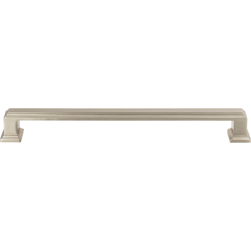 Sutton Place Pull 7 9/16 Inch (c-c) Brushed Nickel